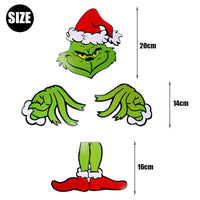 Christmas Grinch Christmas Tree Decoration Hatents Insert Creative Xmas Gifts - Ghemy.co.uk