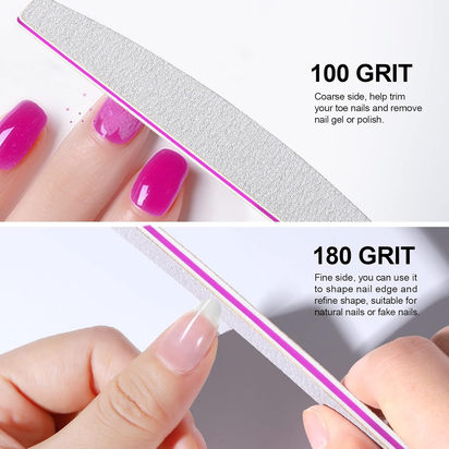 10 Pcs Nail File Set - Ghemy.co.uk