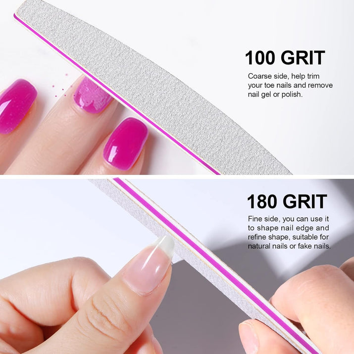 10 Pcs Nail File Set - Ghemy.co.uk