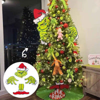 Christmas Grinch Christmas Tree Decoration Hatents Insert Creative Xmas Gifts - Ghemy.co.uk