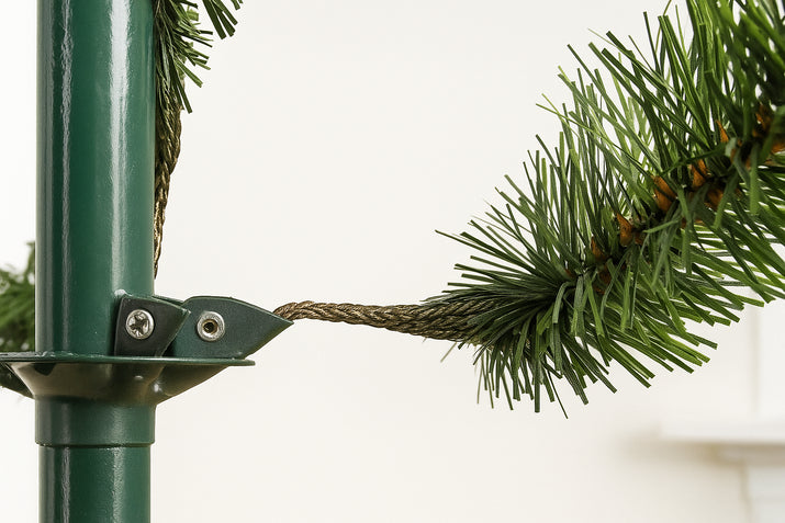 Christmas Tree Artificial Xmas Home Décor & Metal Stand 5Ft 6Ft 7Ft 8Ft Xmas - Ghemy.co.uk