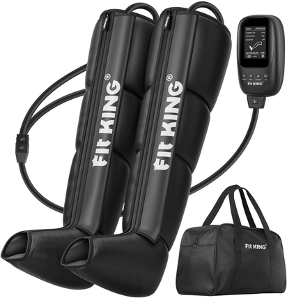 Leg Massager, Recovery Boots Leg Massagers for Pain and Circulation Relaxing Foot Calf & Thigh Compression Massage Machine Enhance Sports Performance (Medium) - Ghemy.co.uk