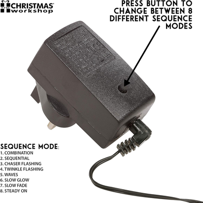 Christmas Workshop 78620 240 Icicle LED Outdoor Christmas Lights | 5.6 Metres | - Ghemy.co.uk