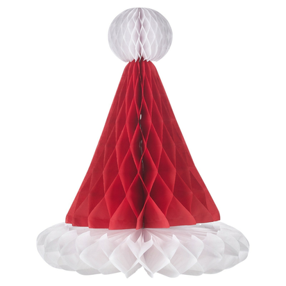 2 Decorative Christmas Honeycomb Christmas Tree Tissue Hanging Santa Party D?Cor - Ghemy.co.uk