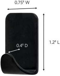 Designer Hooks, Medium, Brushed Nickel, 3-Hooks (17081BN-3ES), Great for Dorm Decor - Ghemy.co.uk