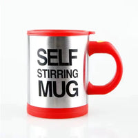 Automatic Stirring Glass Mug - Electric Stainless Steel Cup - Ghemy.co.uk