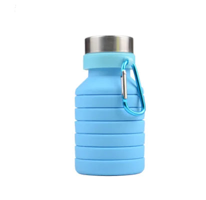 Collapsible Silicone Water Bottle - Ghemy.co.uk
