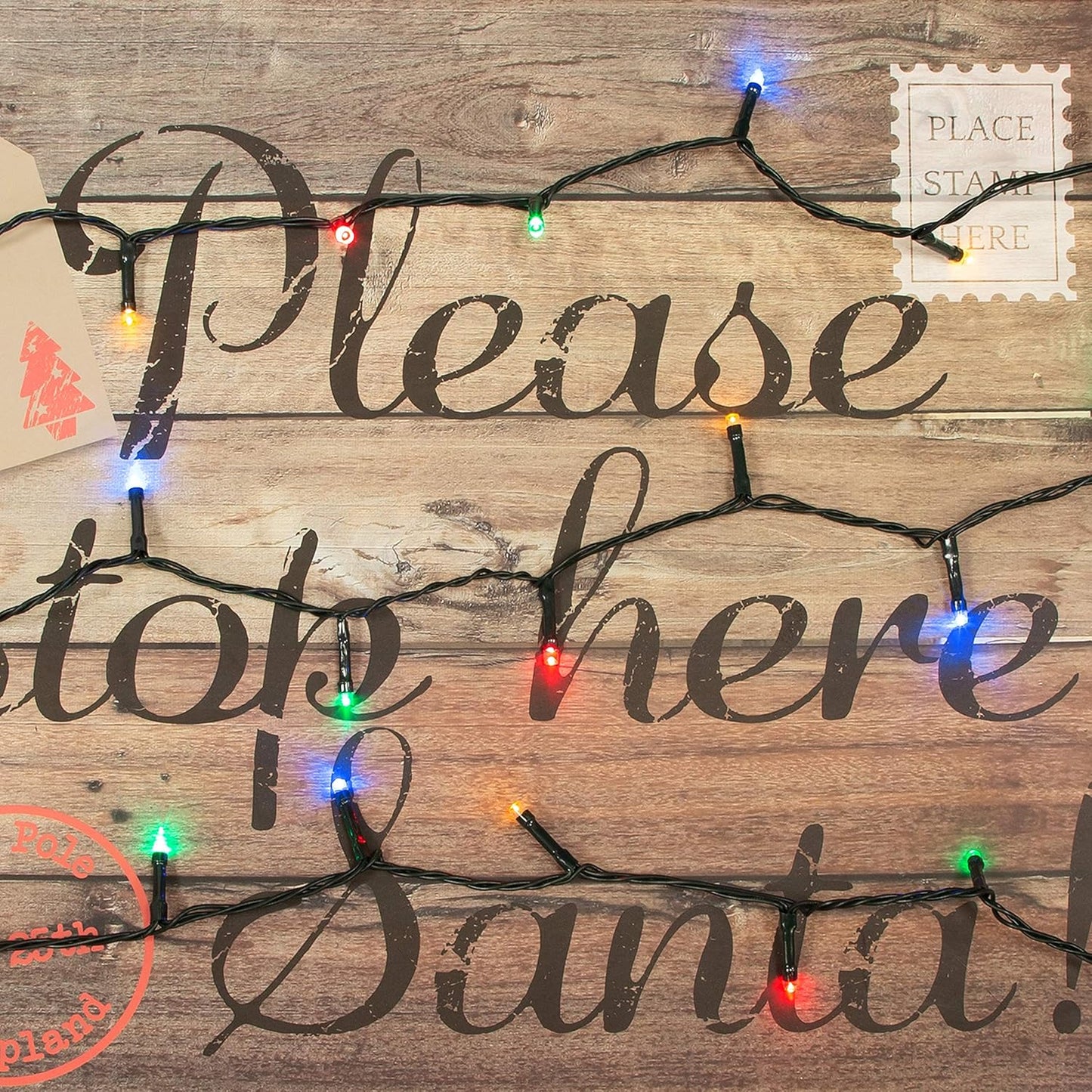 The Christmas Workshop 70320 Multi-Coloured Christmas Lights / 50 LED Christmas - Ghemy.co.uk