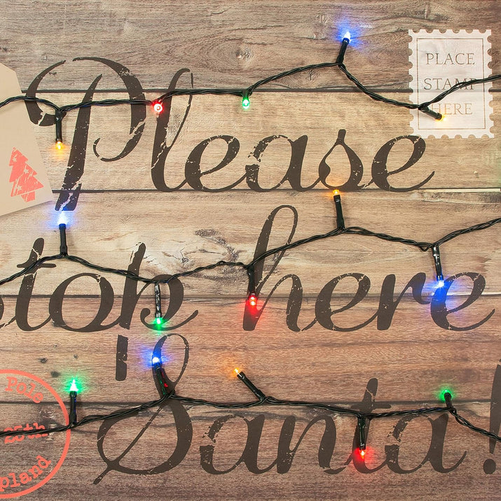 The Christmas Workshop 70320 Multi-Coloured Christmas Lights / 50 LED Christmas - Ghemy.co.uk