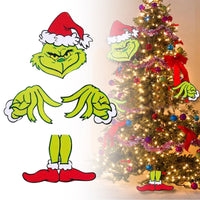 Christmas Grinch Christmas Tree Decoration Hatents Insert Creative Xmas Gifts - Ghemy.co.uk