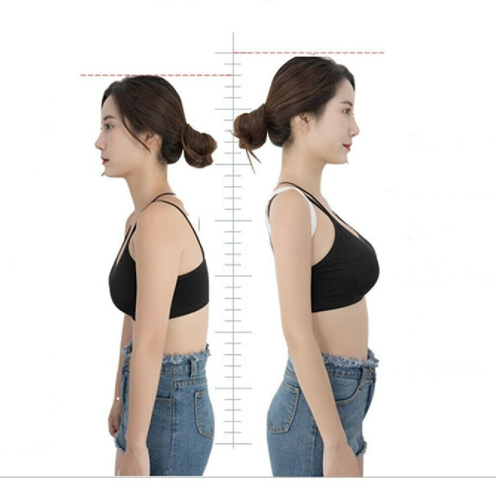Posture Corrector Body Brace Back Lumbar Shoulder Support Belt Adjustable UK - Ghemy.co.uk