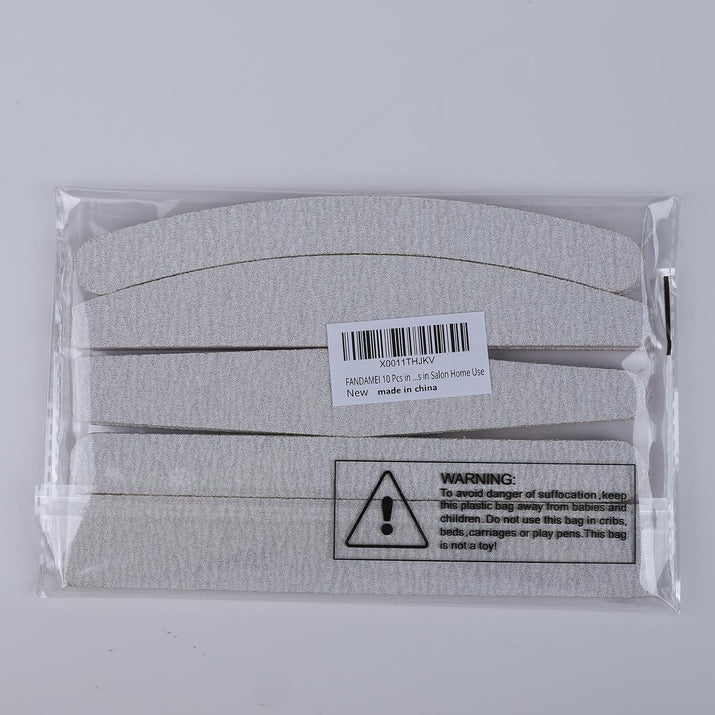 10 Pcs Nail File Set - Ghemy.co.uk