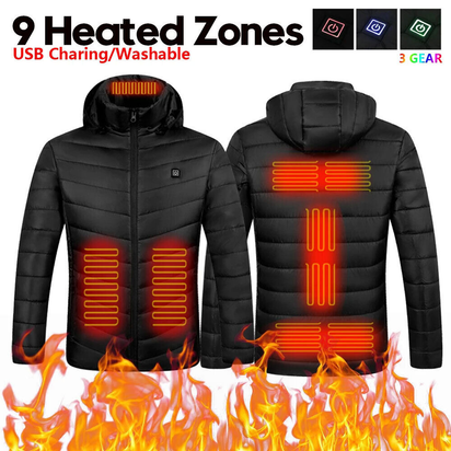 USB Heated Jacket for Men & Women – Warm, Lightweight & Rechargeable