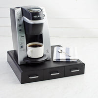 Coffee Pod Storage Drawer for K-Cup Pods - 36 Pod Capacity, Black - Ghemy.co.uk