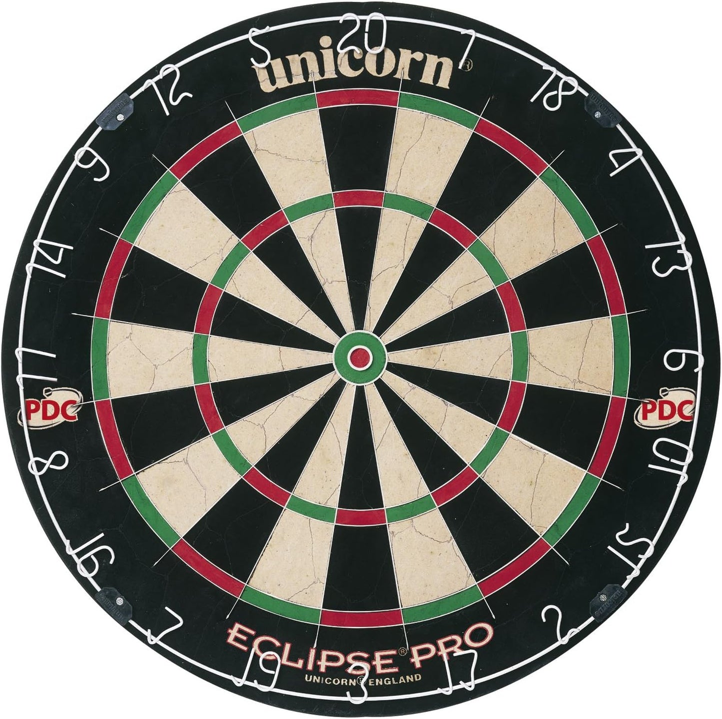 Eclipse Pro, Professional Bristle Dartboard with Competition Quality Sisal, Spider and Number Ring, Professional Dart Board for Adults - Ghemy.co.uk