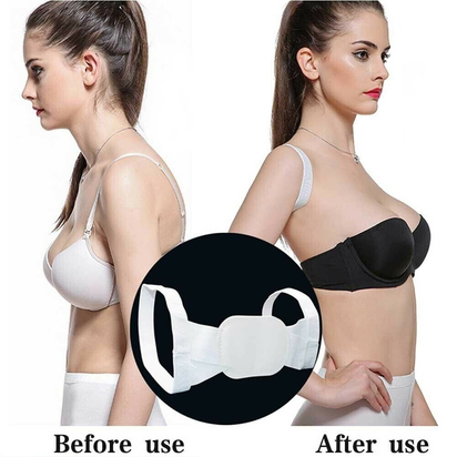 Posture Corrector Body Brace Back Lumbar Shoulder Support Belt Adjustable UK - Ghemy.co.uk