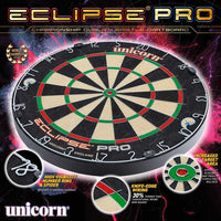Eclipse Pro, Professional Bristle Dartboard with Competition Quality Sisal, Spider and Number Ring, Professional Dart Board for Adults - Ghemy.co.uk