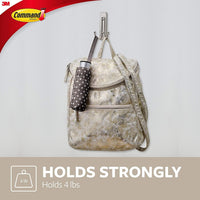 Designer Hooks, Medium, Brushed Nickel, 3-Hooks (17081BN-3ES), Great for Dorm Decor - Ghemy.co.uk