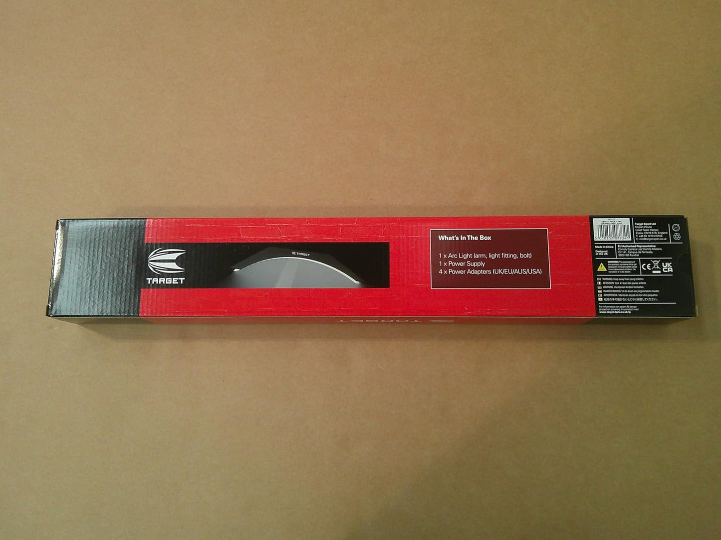 LED Dartboard Light - Bright Dart Board Lighting | Extra Long 3M Cable | Securely Fits All Dart Boards | Easy Assembly | Professional Darts Accessories - Ghemy.co.uk