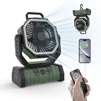 Outdoor Household Power Bank LED Light Camping Fan - Ghemy.co.uk