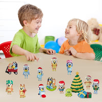Christmas Bluey Advent Calendar Contains 24 Gifts Christmas Countdown Calendar - Ghemy.co.uk