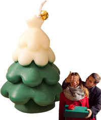 Christmas Tree Candles, Christmas Scented Candles, Aromatherapy Candles for the Table, Aromatherapy Candle, Scented Candle, Smokeless, Plant Fragrance for Living Room - Ghemy.co.uk