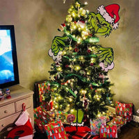 Christmas Grinch Christmas Tree Decoration Hatents Insert Creative Xmas Gifts - Ghemy.co.uk