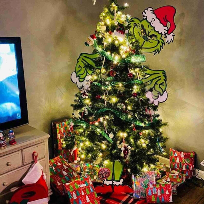 Christmas Grinch Christmas Tree Decoration Hatents Insert Creative Xmas Gifts - Ghemy.co.uk