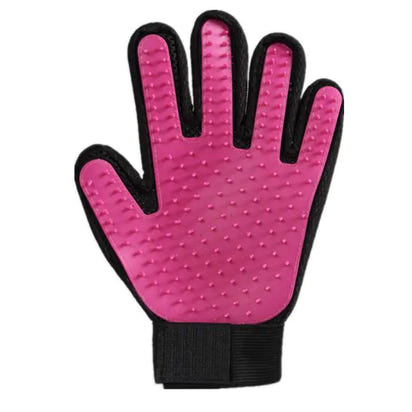 Pet Grooming Gloves for Cats and Dogs with Brush - Ghemy.co.uk