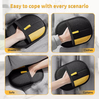 Asheyya 2 Pcs Pet Hair Removal Glove, Reusable Double Pet Grooming Gloves for Gr - Ghemy.co.uk