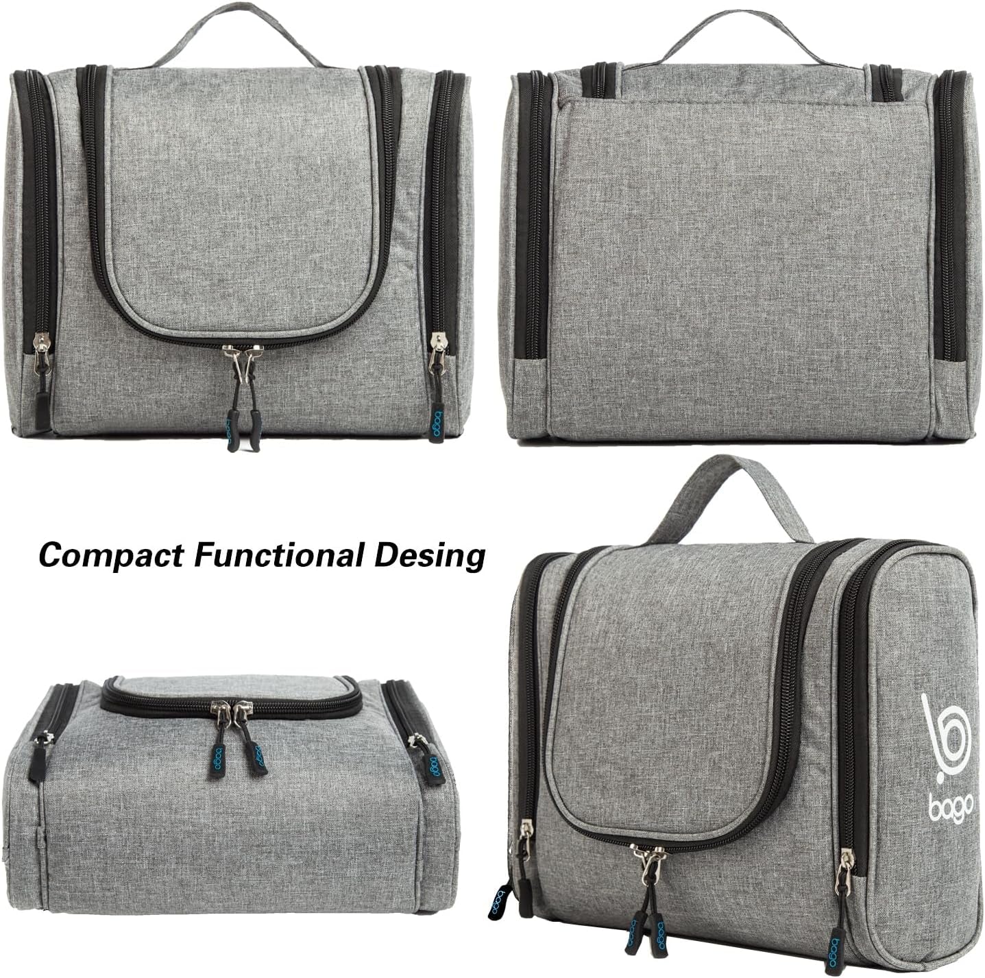 Travel Hanging Toiletry Wash Bag Makeup Cosmetic Organizer - Ghemy.co.uk