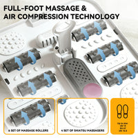Foot Spa Bath Massager Folding Electric Pedicure Foot Spa Basin Heat Bubbles - Ghemy.co.uk