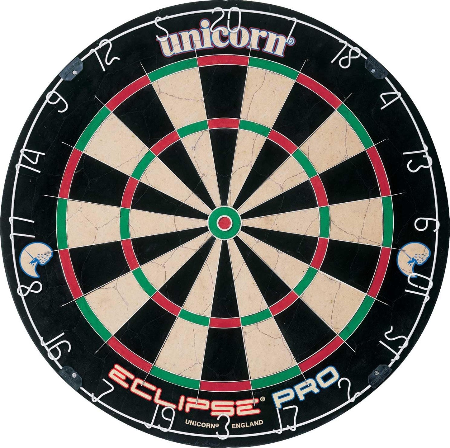 Eclipse Pro, Professional Bristle Dartboard with Competition Quality Sisal, Spider and Number Ring, Professional Dart Board for Adults - Ghemy.co.uk