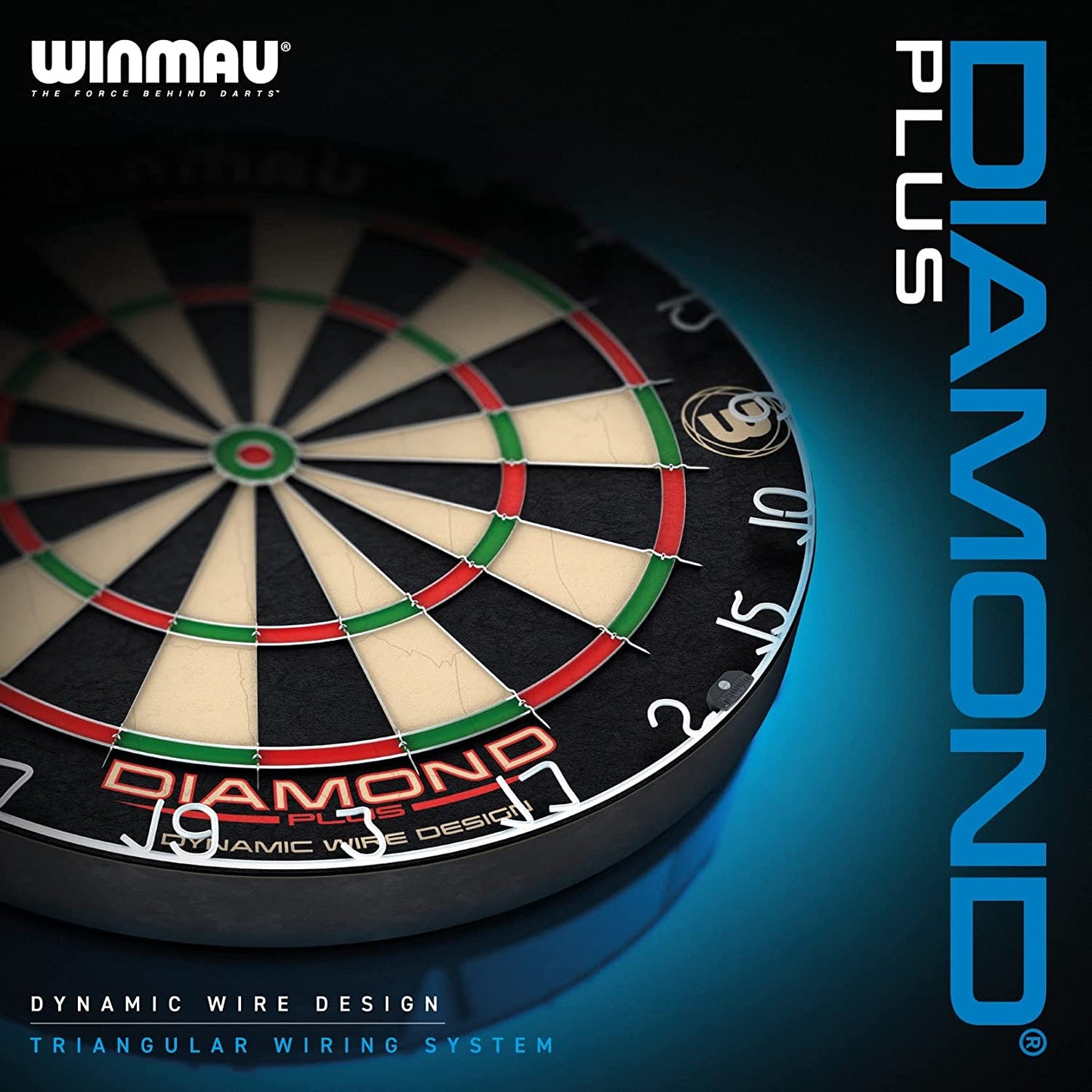 Diamond plus Professional Bristle Dartboard - Ghemy.co.uk