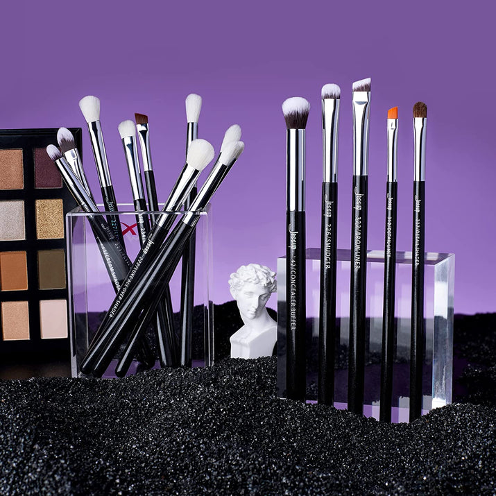 Eye Brushes 15Pcs Professional Makeup Brushes - Ghemy.co.uk