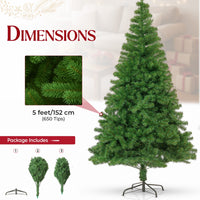 Christmas Tree Artificial Xmas Home Décor & Metal Stand 5Ft 6Ft 7Ft 8Ft Xmas - Ghemy.co.uk