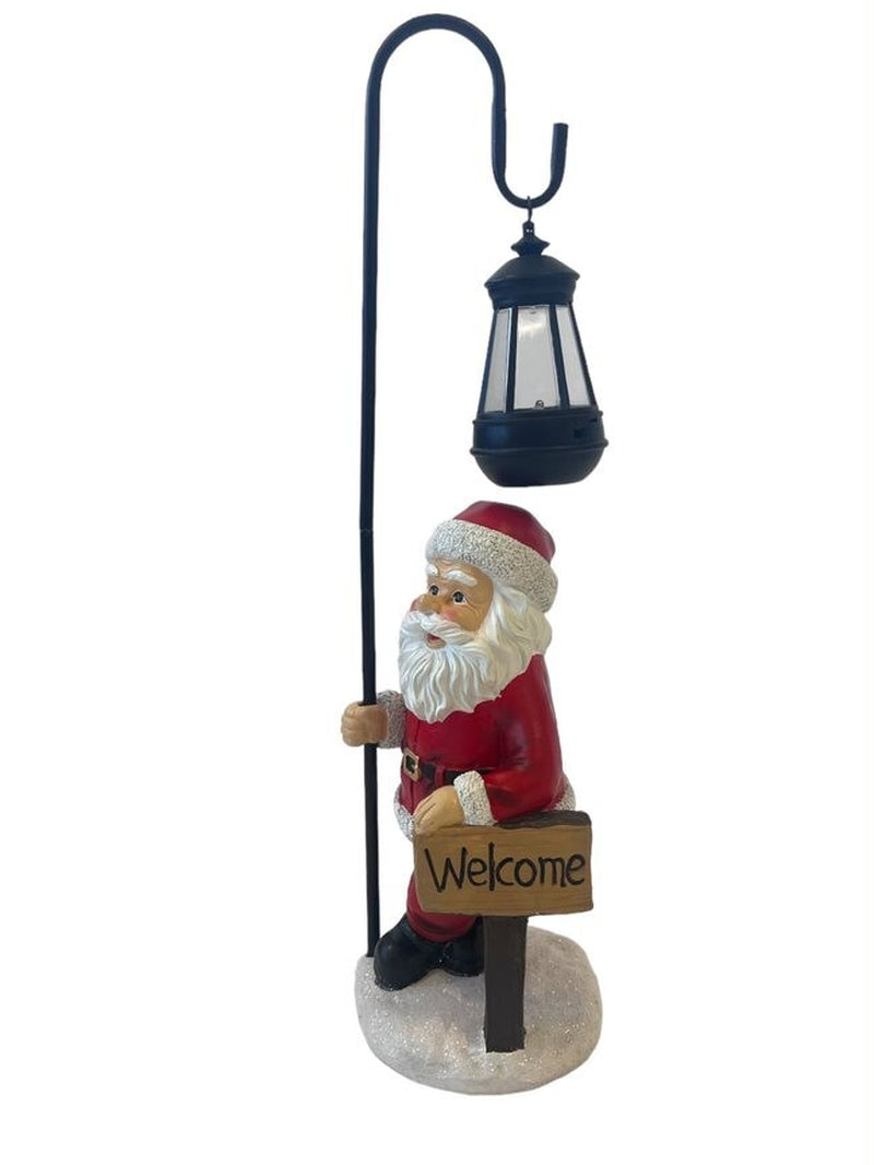 Solar Santa Garden Ornament – Outdoor Christmas Claus Lamp & Holiday Decor