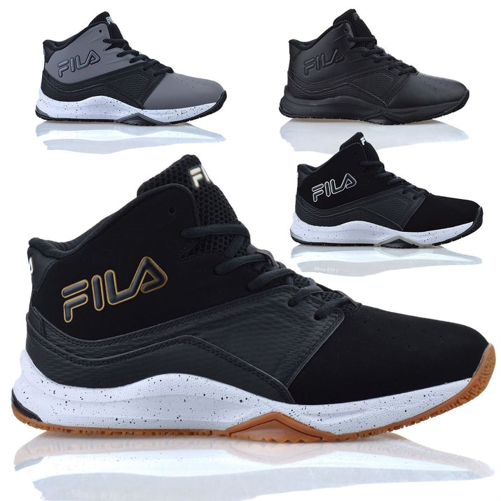 Men's Fila High-Top Casual Sneakers
