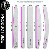 10 Pcs Nail File Set - Ghemy.co.uk