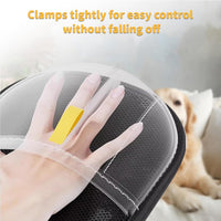 Asheyya 2 Pcs Pet Hair Removal Glove, Reusable Double Pet Grooming Gloves for Gr - Ghemy.co.uk