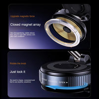 15W Wireless Charging Magnetic Car Phone Holder 360 Degree Rotation Foldable Rotatablenavigation Stand Bracket for Smartphones - Ghemy.co.uk