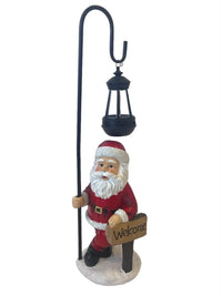 Solar Santa Garden Ornament – Outdoor Christmas Claus Lamp & Holiday Decor