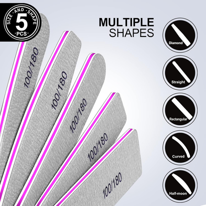 10 Pcs Nail File Set - Ghemy.co.uk