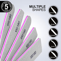 10 Pcs Nail File Set - Ghemy.co.uk