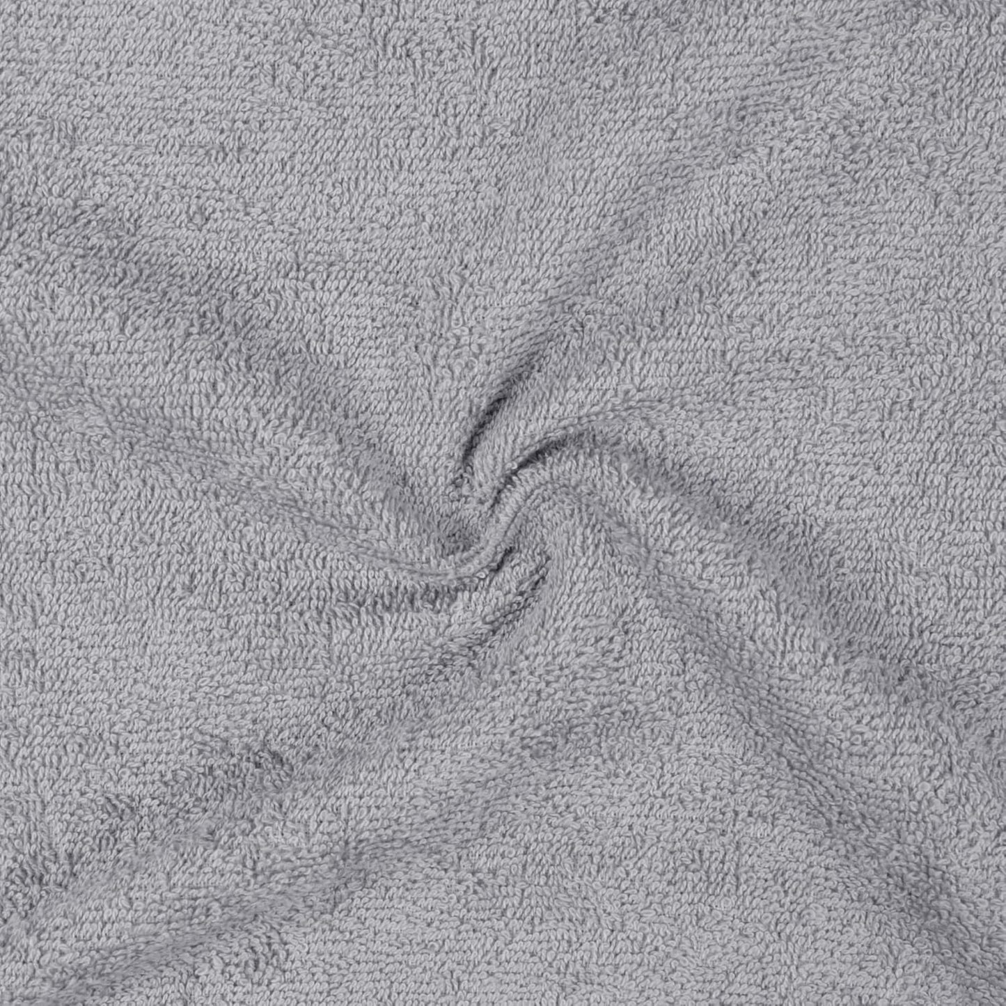 Face Towels for Bathroom, 100% Cotton Extra Absorbent Washcloth, Fast Drying - Salon Towel - 12-Pack, Grey (30 X 30 Cm) - Ghemy.co.uk