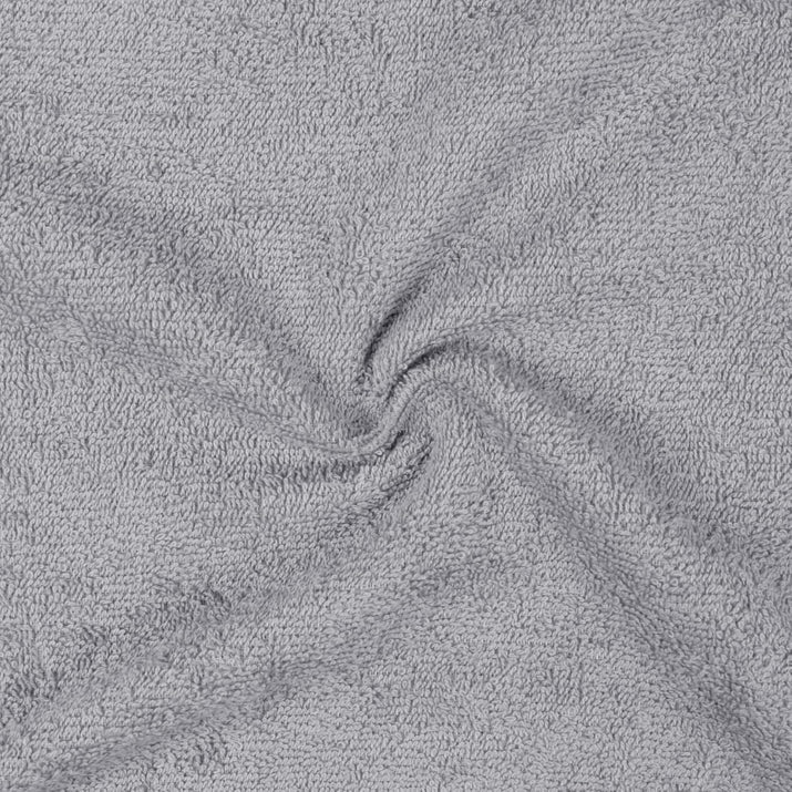 Face Towels for Bathroom, 100% Cotton Extra Absorbent Washcloth, Fast Drying - Salon Towel - 12-Pack, Grey (30 X 30 Cm) - Ghemy.co.uk