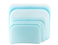 Eco-Friendly Silicone Food Storage Bags - Large Capacity - Ghemy.co.uk