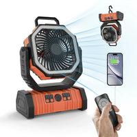 Outdoor Household Power Bank LED Light Camping Fan - Ghemy.co.uk