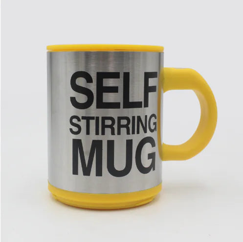 Automatic Stirring Glass Mug - Electric Stainless Steel Cup - Ghemy.co.uk