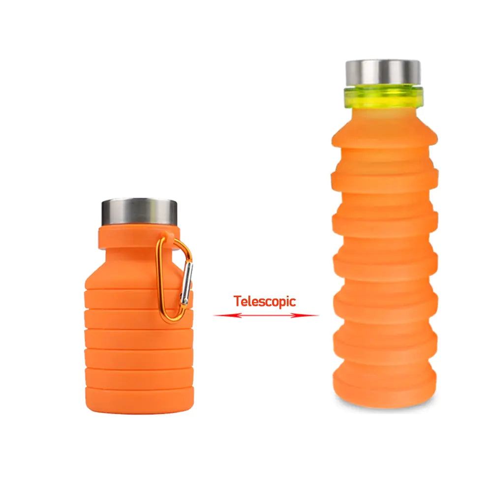 Collapsible Sports Water Bottle for Outdoor Activities - Ghemy.co.uk